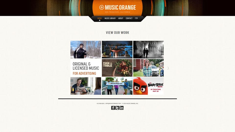  Music Orange Home